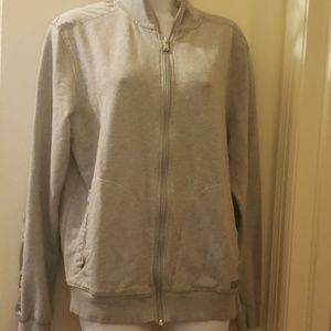 Michael kors zip up sweatshirt